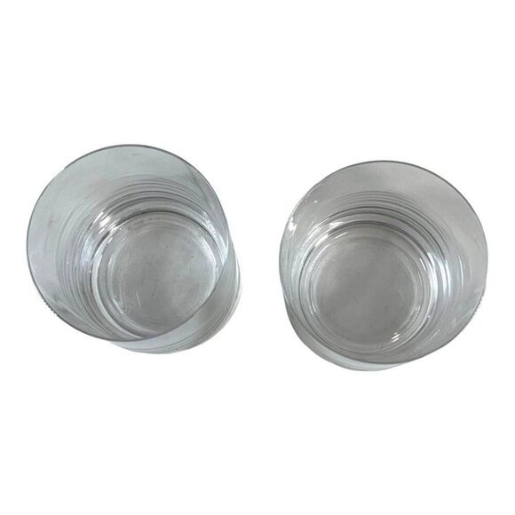 Boda Nova Crystal Whiskey Glasses Set Of 2 Whisky Lowball Cocktail Barware Glass - Picture 3 of 5